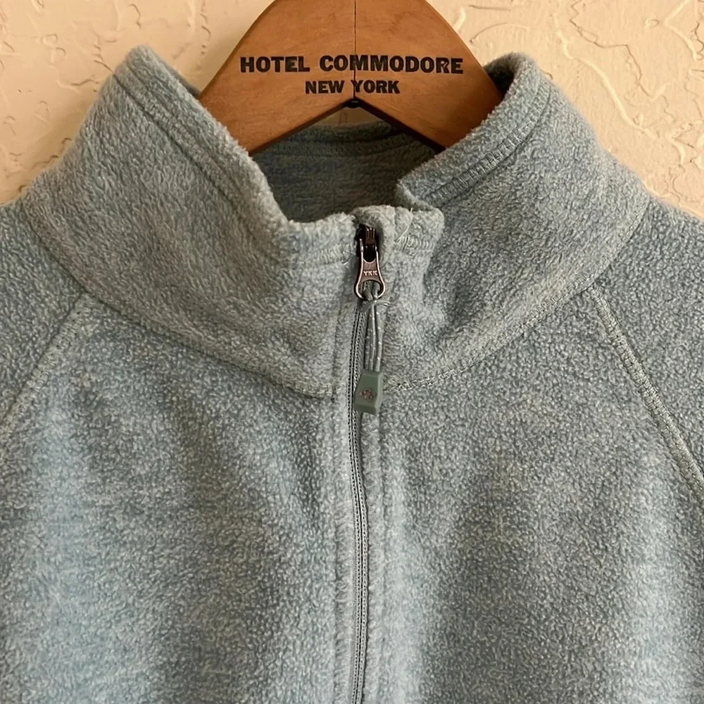 Eddie Bauer Light Teal Half-Zip Pullover Sweatshirt - Picture 6 of 10